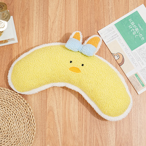 Nuovo orsacchiotto di fabbrica in velluto Pet fiocco mezza luna e cuscino a forma di U per il sonno profondo o il gatto Step-on latte Spot giocattolo - Product Image 6