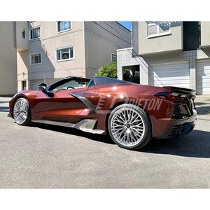 Faldones Laterales de Fibra de Carbono Estilo Drifton AD para Chevrolet Corvette C8 Stingray Z51 2020-2026 - Product Image 4