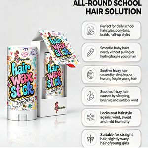 Pinces à cheveux pour femme Edge Wax Slick Back Flyaway Savior Tames Frizzy Hairlines Finish Gel Stick - Product Image 5