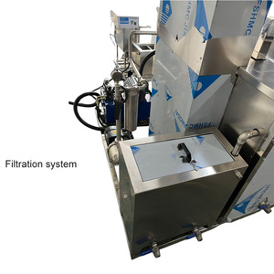 Nettoyeur à ultrasons à plateforme hydraulique à commande automatique par PLC pour pièces de moteur, carburateurs - <span class=keywords><strong>Nettoyage</strong></span> à ultrasons industriel - Product Image 2