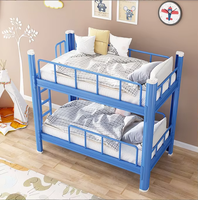Lit superposé en métal pour enfants - Conception durable et écologique avec couleurs personnalisables pour chambre à coucher, école, hôtel