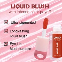 OCHAIN Maquillage Cosmétique Naturel Haute Pigmentation Imperméable OEM Crème Liquide Porte-clés Blush Best Seller Vegan Blush