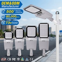 Éclairage extérieur de qualité supérieure, résistant à l'eau IP66, 50W, 100W, 150W, 200W, corps de lampe en aluminium durable, lampe LED pour route