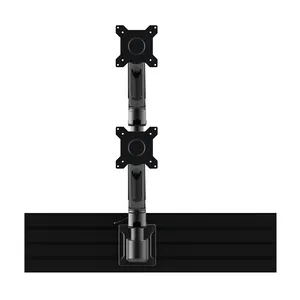 Professional Supplier Multi Monitor Stand Mount Computer Screen Adjustable Double Dual Monitor Arm Stand