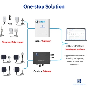 Registrador de Datos BGT-SN200 LoRaWAN, Estación Meteorológica Industrial para Exteriores, Registrador de Datos de Temperatura y Humedad IoT - Product Image 4
