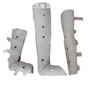 อุปกรณ์พยุงข้อเข่าและขาส่วนล่างชนิดโพลิเมอร์ ขนาด SML สำหรับผู้ใหญ่และเด็ก ผลิตภัณฑ์ออร์โธติกส์สำหรับพยุงขา - Product Image 2