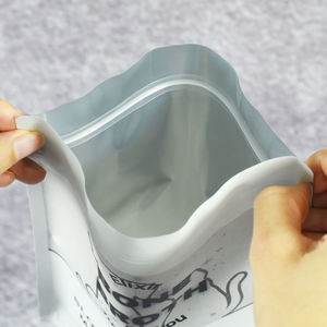 Sachet souple personnalisé imprimé, résistant à l'humidité, avec fermeture éclair, en plastique, pour aliments pour animaux de compagnie (chien), avec logo - Product Image 4