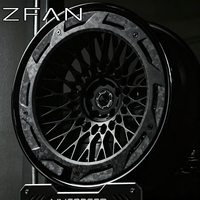 Jantes forgées ZFAN à profil profond avec disque aérodynamique 17-28 pouces 5x112 5x114.3 5x120, jantes de course pour BMW GTR Lamborghini Rolls-Royce