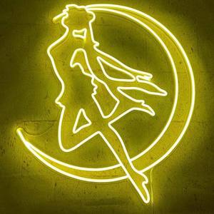 ライトニングボルト寝室の壁と車のアクリル素材に良い雰囲気のカスタムLEDネオンサイン - Product Image 6