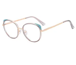 Fashion Retro Cat eye Eyewear Custom Oversized Male And Female Optical Frame Glasses