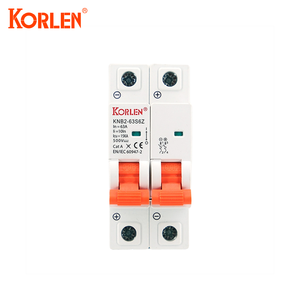 KORLEN 2 P 25A 2-полюсный жилой Din-рейка PV 63A 15KA мини-выключатель (Mcb) PA66 материал - Product Image 1