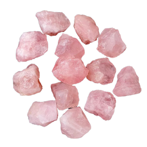 Cuarzo Rosa Tallado y Grabado, Piedra Preciosa para Velas Aromáticas y Decoración de Bodas, Regalo - Product Image 1