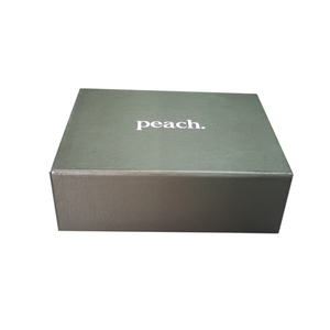 Minimalist Olive Green Rigid Gift Box Custom Logo Lid and Base Box <strong>for</strong> Brand Packaging - Product Image 4
