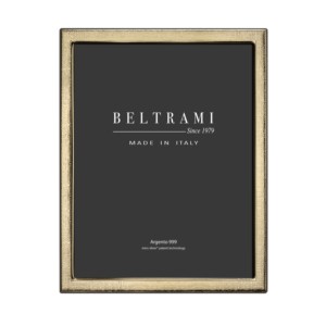 Beltrami Photo <b>Frame</b> 8x10 <b>Gold</b> Silver Plated Wood Back - Product Image 1