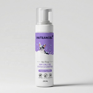 Private Label Dog <strong>Dry</strong> <strong>Shampoo</strong> 210ml Deodorizing No Rinse Foam Cleanser <strong>Cat</strong> Care ODM - Product Image 6