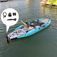 Kit d'assemblage de système de direction pour kayak à pédales réglables en plastique Yak Outdoors, accessoires de pêche pour rivières