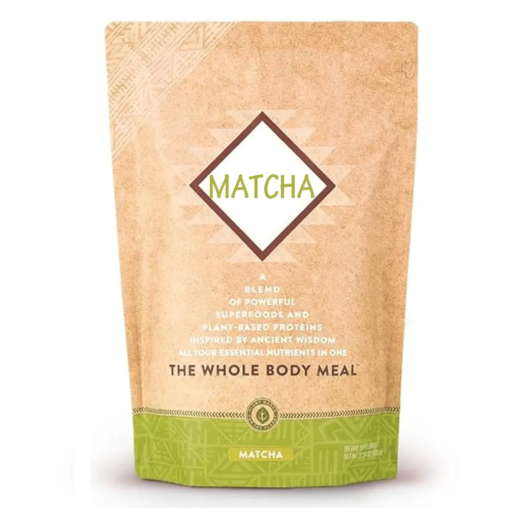 Vegetarian Superfoods Matcha Protein Vitamins Plant Protein Blend Many Minerals Fiber Mixed Probiotic Enzyme Concentrated Powder
