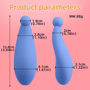 Drop Shipping Liquid Silicone Male Sex Toys <b>Vibrating</b> Anal Plug Female Clitoris Stimulation Small <b>Vibrating</b> Egg Sex Toys - Product Image 2