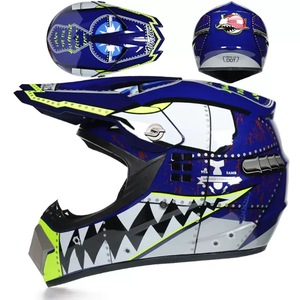 Nouveau casque de motocross intégral ABS modèle 225 pour ATV, Pit Bike, utilisation tout-terrain, taille réglable, pièce de rechange, garantie 1 an - Product Image 1