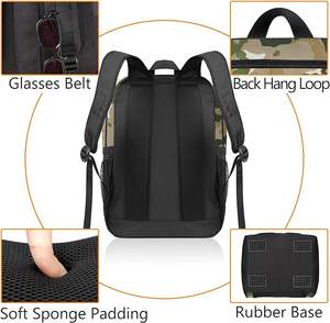 Muestra gratis Mochila deportiva informal animadora con purpurina sublimada de gran carga - Product Image 2