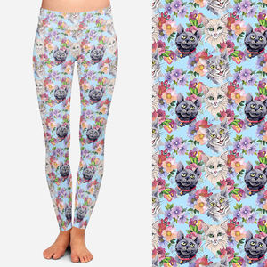 Женские леггинсы с завышенной талией - Product Image 1