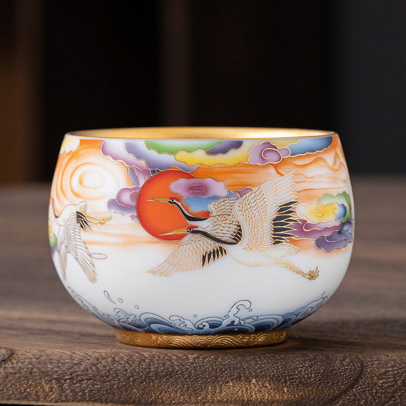 Copa de grúa de jadeíta