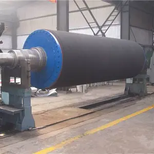 second hand guide roll press rubber roller for paper making machine