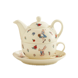 Juego de ollas para madre e hijo de <span class=keywords><strong>Alice</strong></span>, juego de Taza y plato de <span class=keywords><strong>café</strong></span> de cerámica de alta belleza, juego de té de la tarde femenino de alto grado Ins - Product Image 6