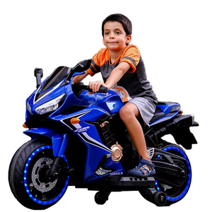 รถมอเตอร์ไซค์ไฟฟ้าสำหรับเด็กแบบยูนิเซ็กซ์ ขับเคลื่อนด้วยแบตเตอรี่ 12V สำหรับเด็กอายุ 5-7 ปี สภาพใหม่ ล้อ EVA ขนาดเล็ก - Product Image 2