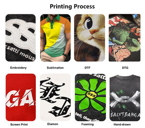 Camisetas Personalizadas con Impresión Bajo Demanda, Camisetas Deportivas Lisas de Algodón Grueso con Estampado Gráfico, Camisetas Extra Grandes para Hombre y Mujer - Product Image 6