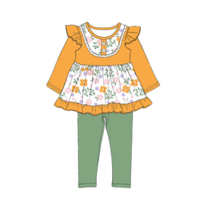 <span class=keywords><strong>Venta</strong></span> Caliente Conjunto <span class=keywords><strong>de</strong></span> <span class=keywords><strong>Ropa</strong></span> <span class=keywords><strong>Infantil</strong></span> <span class=keywords><strong>de</strong></span> 2 Piezas, Manga Larga + Pantalones, Estampado Floral, <span class=keywords><strong>Ropa</strong></span> para Niñas - Product Image 5
