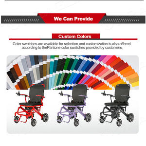 Fauteuil roulant électrique pliable en fibre de carbone Dragon, nouvelle arrivée, pour personnes handicapées, personnes âgées, utilisation en voyage, équipement de mobilité léger - Product Image 5