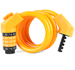 Antivol de vélo <span class=keywords><strong>VTT</strong></span> en câble d'acier avec mot de passe à 5 chiffres pour trottinette électrique et moto – Accessoires de vélo <span class=keywords><strong>VTT</strong></span> - Product Image 6