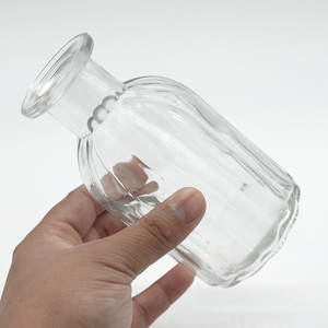 Florero <span class=keywords><strong>de</strong></span> Vidrio <span class=keywords><strong>de</strong></span> Diseño Moderno, Forma <span class=keywords><strong>de</strong></span> Pudín, Pequeño, Transparente, para Decoración <span class=keywords><strong>de</strong></span> Mesa, Hogar u Oficina, Diseño Conciso - Product Image 1