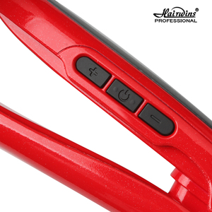 Hairwins Venta al por mayor en línea Plancha de pelo eléctrica de cerámica Placa de titanio LCD <span class=keywords><strong>Precio</strong></span> de fábrica para RV Belleza Cuidado personal - Product Image 3