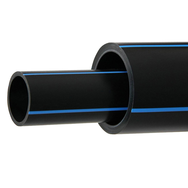 SDR26 Plastic Water Supply Pipe 25mm - 1200mm Agricultural Irrigation Pipe PE HDPE