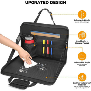 Borsa Multifunzionale per Laptop e Tablet con Tavolino per Scrivere, Vassoio per Cibo, Organizer per Auto, per Poliziotti, Pendolari, Bambini - Product Image 2