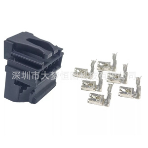 Conector de Repuesto para Luz Trasera Renault, 6 Pines, Plástico Negro, para VWA4341969 11-A831S - Product Image 3