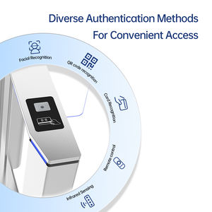 Torniquete de Apertura Rápida de 0.5s con Servomotor, Alta Seguridad y Fácil Operación, Lectura de Código QR y Tarjeta, Acero Inoxidable SUS304, para Interiores - Product Image 5
