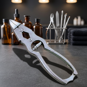 ASAP Eco-friendly Professional 14cm Steel Curved <b>Nail</b> <b>Clipper</b> 50pcs Gold Cuticle Nippers Sharp Wide Jaw Opening <b>Thick</b> <b>Nails</b> <b>Nail</b> - Product Image 3