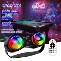 Projecteur Laser RVB 5V 12W en ABS, longue durée de vie, durable, avec télécommande, pour événements, clubs, bars, discothèques et KTV