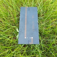 Pedido mínimo 1 pieza Mono cristalino 5,5 V para luces pequeños paneles solares negros 5 5 V 180ma Mini Módulo de panel de células solares 1W
