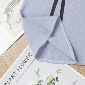 Vêtements en gros pour enfants, robe en coton pour filles, col rond, couleur unie, dentelle, fabriquée en Chine - Product Image 5