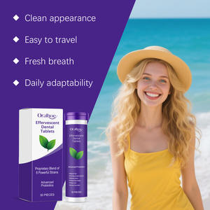 Gentle Gum Cleaning Tablettes Fresh Mouth Gloss Teeth Breath Fresh Dentifrice Comprimés - Product Image 3