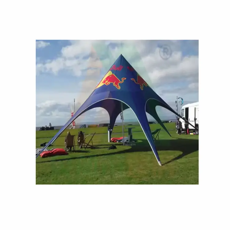 600D Oxford UV resist yıldız çadır kamp çan çadır açık hava etkinlik çadırı