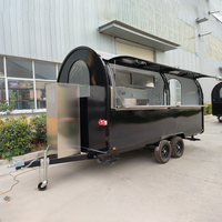 Chariot à Snacks Mobile Compact Etodevice de 13 pieds, Remorque Alimentaire Personnalisée à Vendre - Votre Entreprise sur Roues