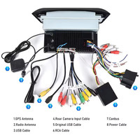 Lecteur multimédia Android pour voiture 7 pouces IPS DSP USB CarPlay Android Auto Garantie 1 an Fiat Punto Linea Style d'origine Intégré 2DIN GPS
