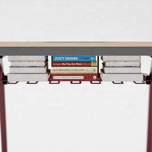 Ensemble bureau et chaise pour étudiant à hauteur fixe, table d'étude en métal pour l'école primaire et l'école à domicile - Product Image 3