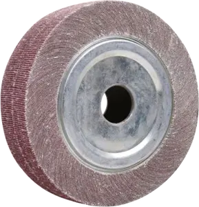 Roda abrasiva de lixa para polir aço inoxidável