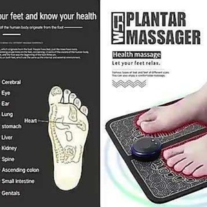 Masajeador de Pies Inteligente Portátil Ems, Masaje de Fisioterapia Inteligente, 6 Modos, Tapete de Acupresión Eléctrico, Almohadilla de Masaje de Pies - Product Image 4